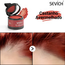 Pó Maquiagem p/ Cabelo a prova D'água - SEVÍCH ✅