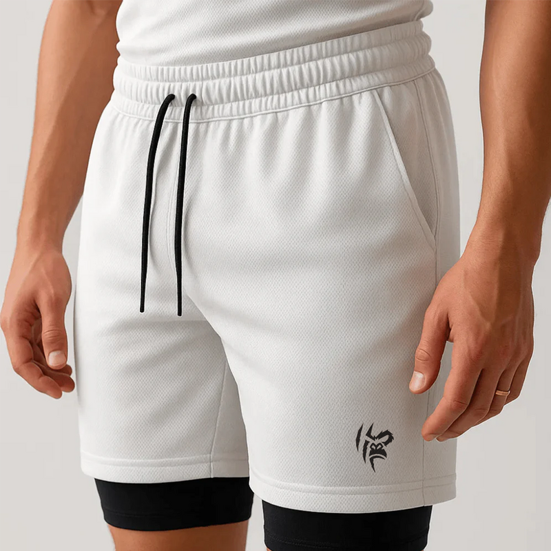 Pague 2 Leve 3 Shorts Masculino com Compressão e Bolso Interno