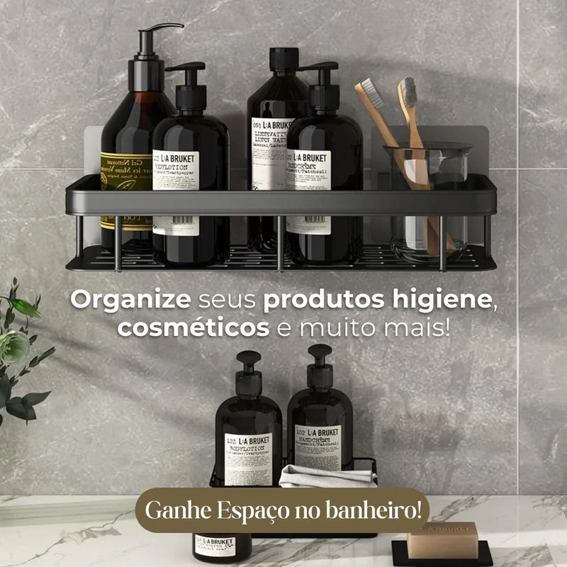 VitaAlu - Suporte Organizador Alumínio + Kit Adesivos ProFix™ de BRINDE!